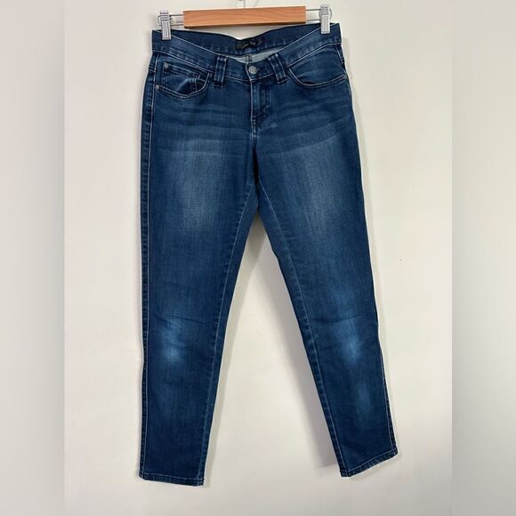 Prana Skinny Jean in Dark Indigo Organic Cotton Stretch Denim - Picture 1 of 7